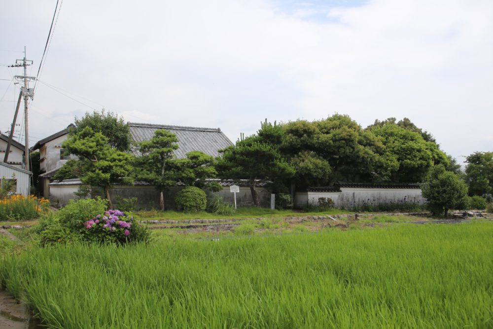 大石圓先生の宅跡